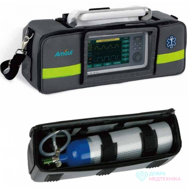 Апарат штучної вентиляції легень транспортний Т5 Model Amoul